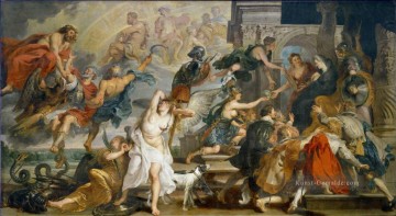 Der Tod Heinrichs IV und die Proklamation des Regenten Peter Paul Rubens Ölgemälde